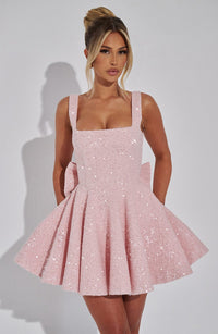 Romy | Dazzling Bow Dress