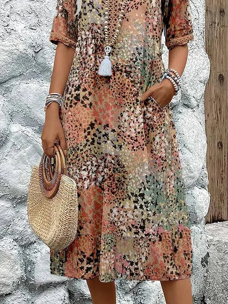 Robe Midi Vibrante Maya