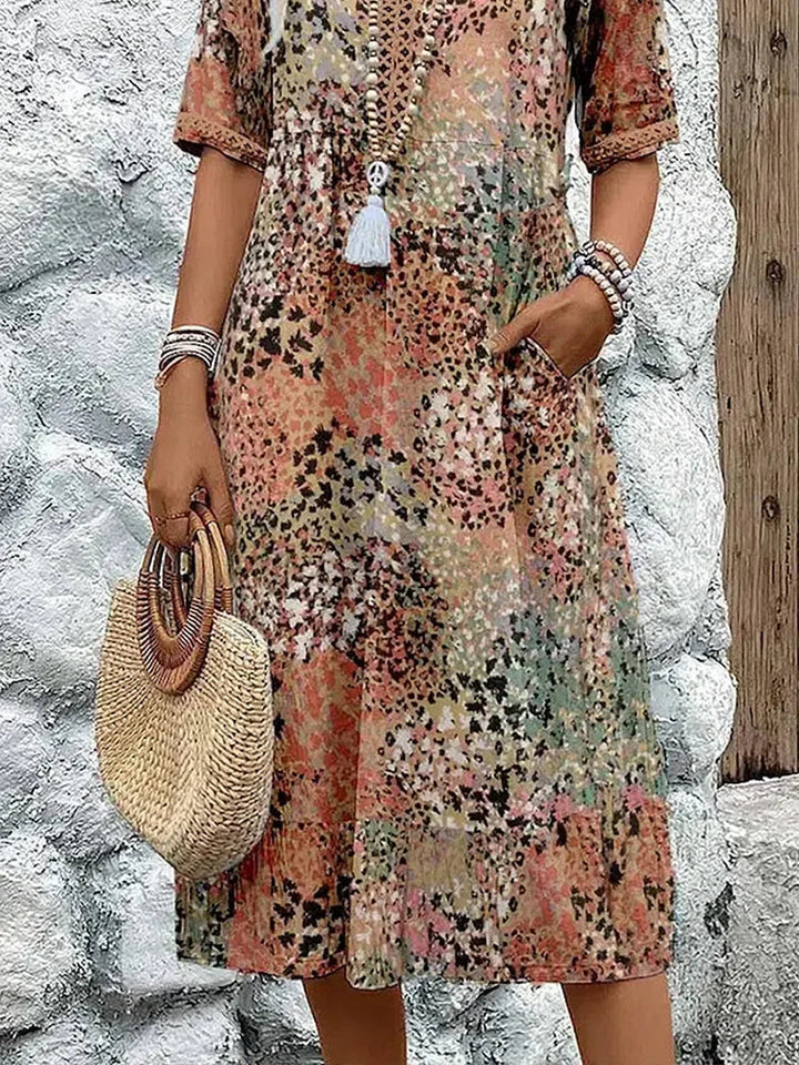 Robe Midi Vibrante Maya