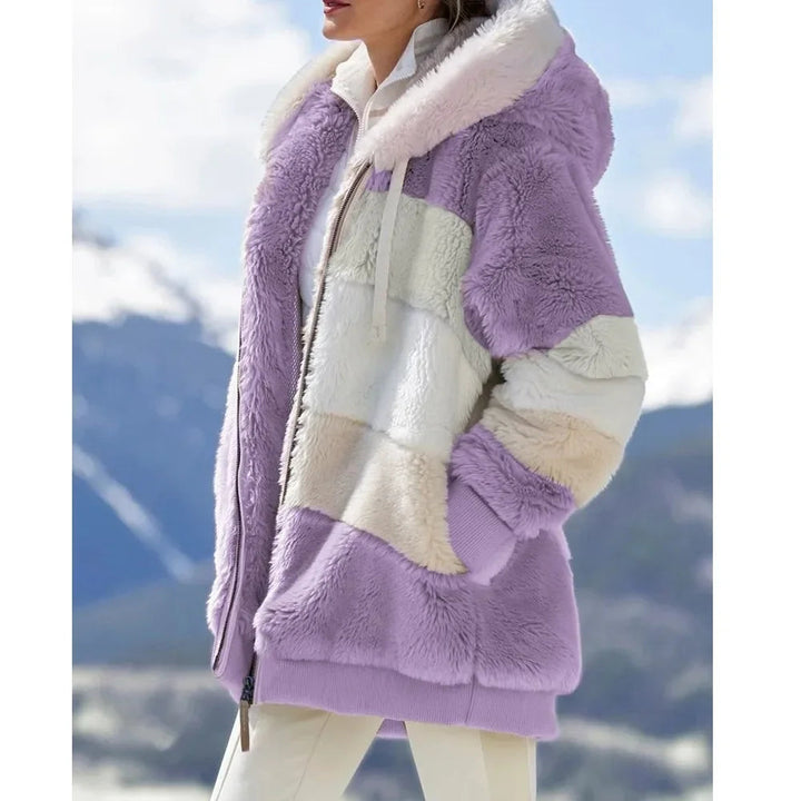 FRANZI | Manteau matelassé en fourrure
