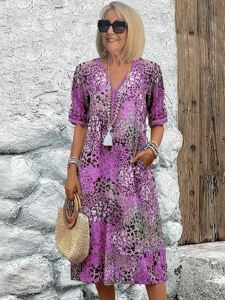 Robe Midi Vibrante Maya