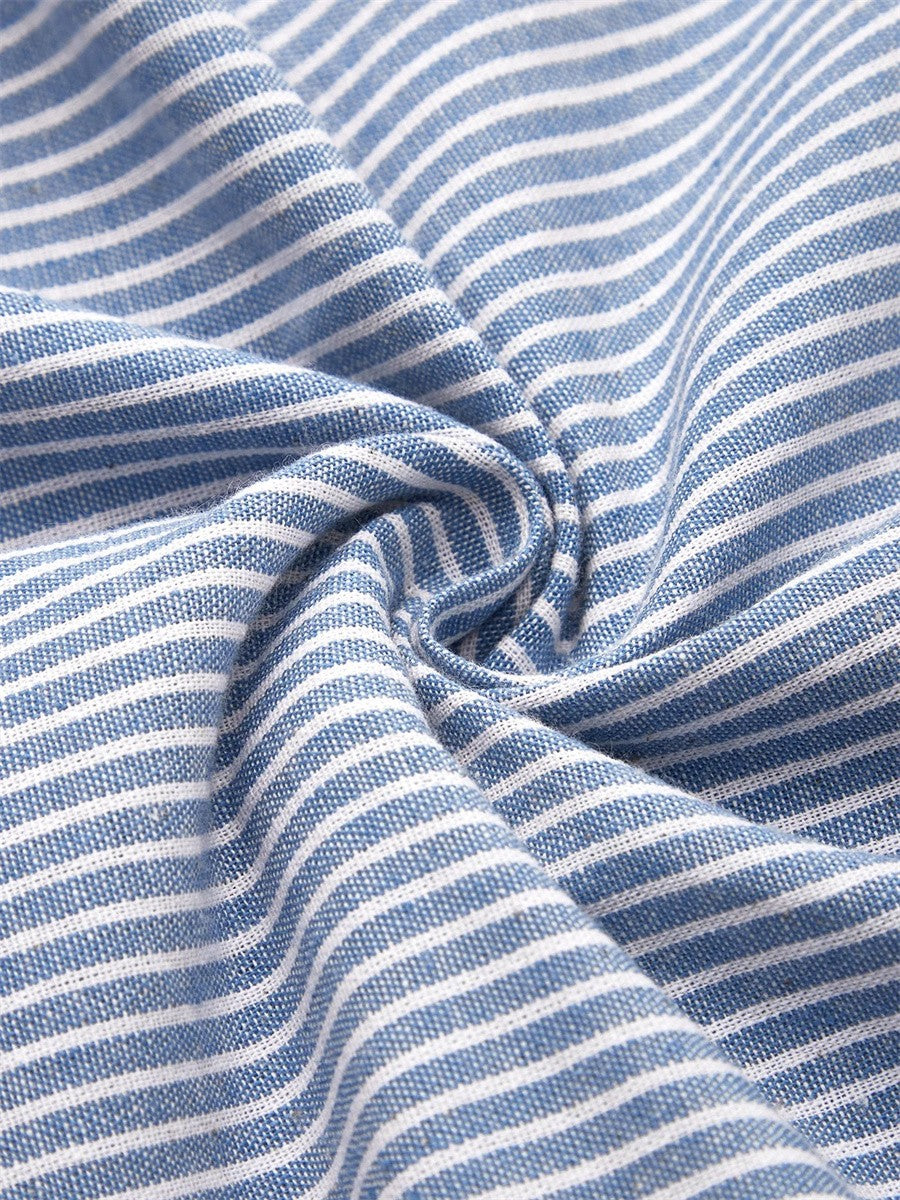 Brienne™ — Robe midi rayée élégante et confortable