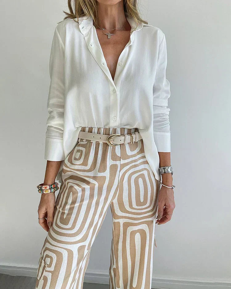 Lysa - Ensemble Confortable et Stylé (Ceinture OFFERTE)