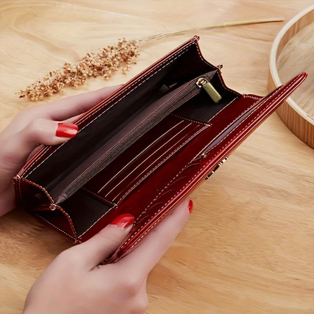 Nicole | Portefeuille long élégant et intemporel