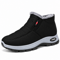 Elvy | Ladies Quilted Slip-On Ankle Boots