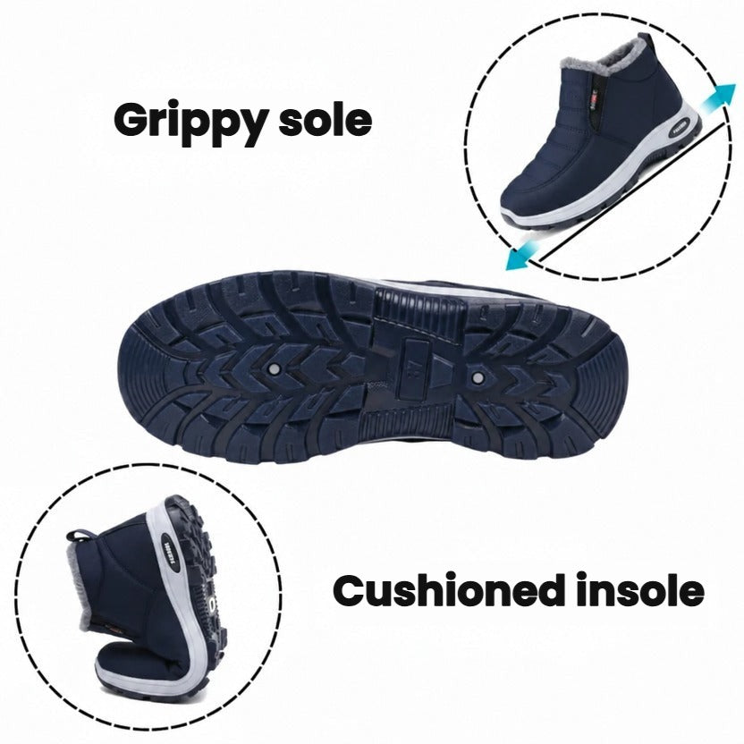 Elvy quilted slip-on ankle boots