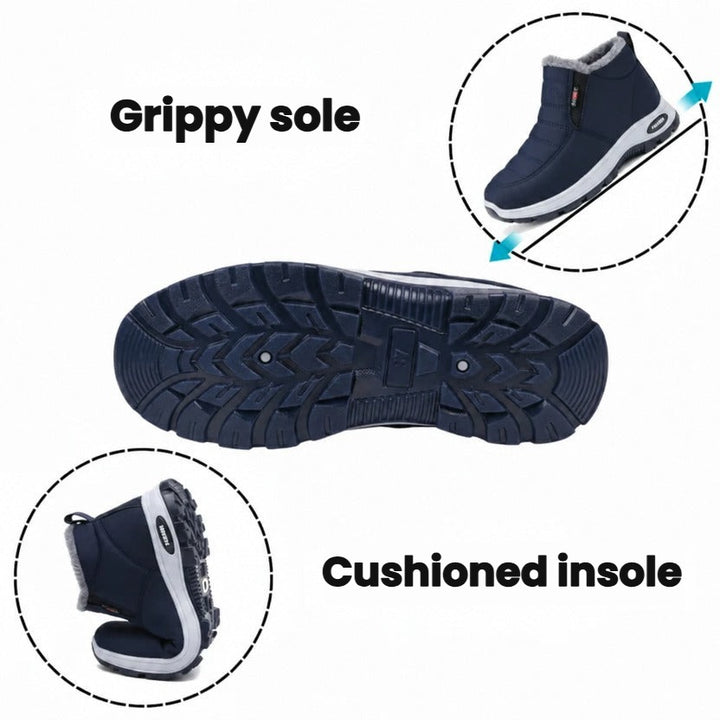 Elvy quilted slip-on ankle boots