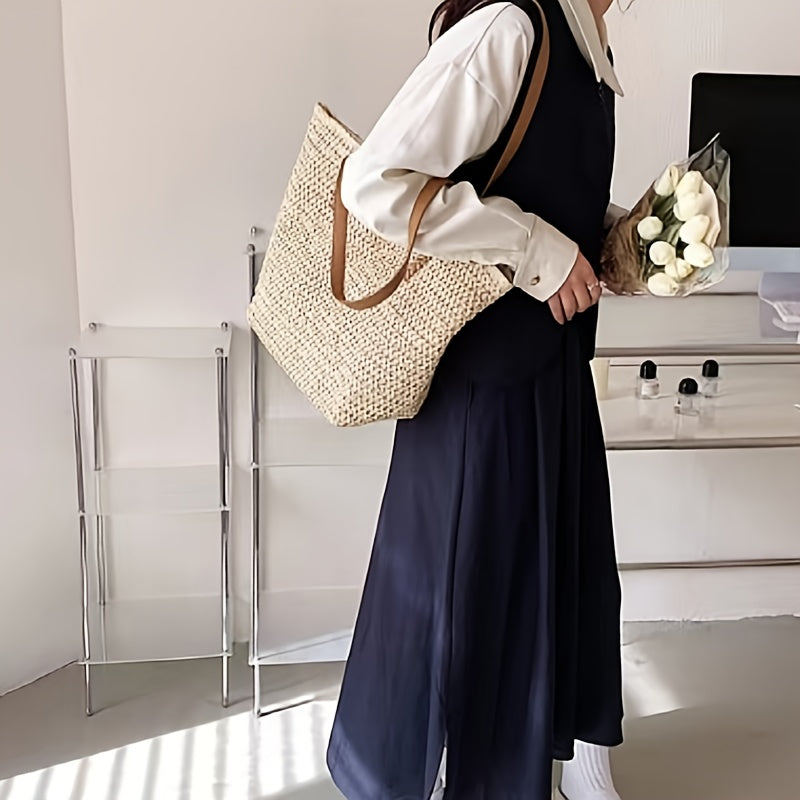 Le Tote Tissé Riviera