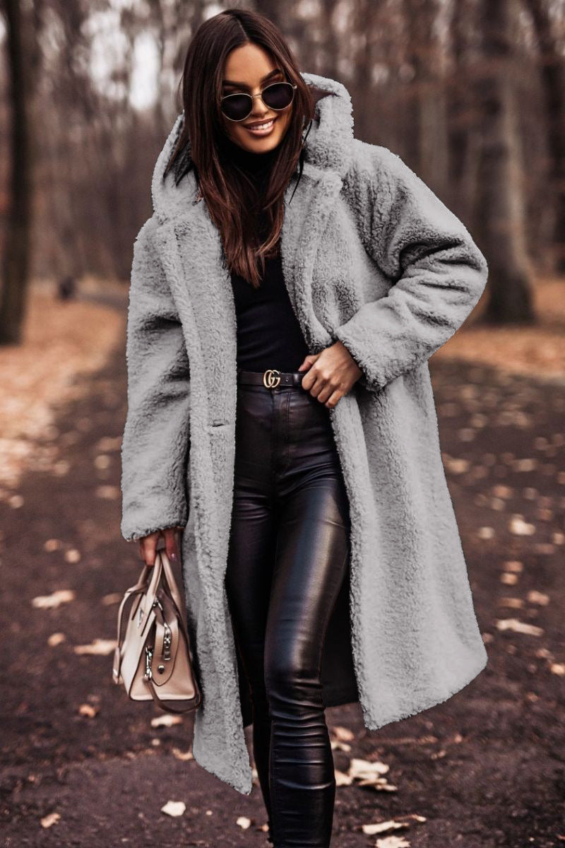 Rina | Manteau d’hiver en fleece douillet