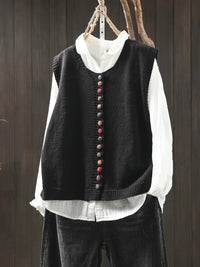 Gun | Ladies Everyday Knitted Waistcoat