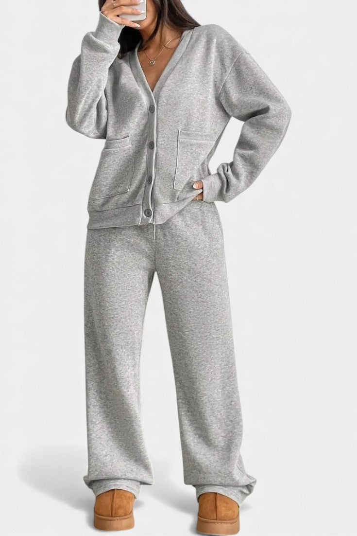 Vellina™ | Ensemble Cardigan & Pantalon