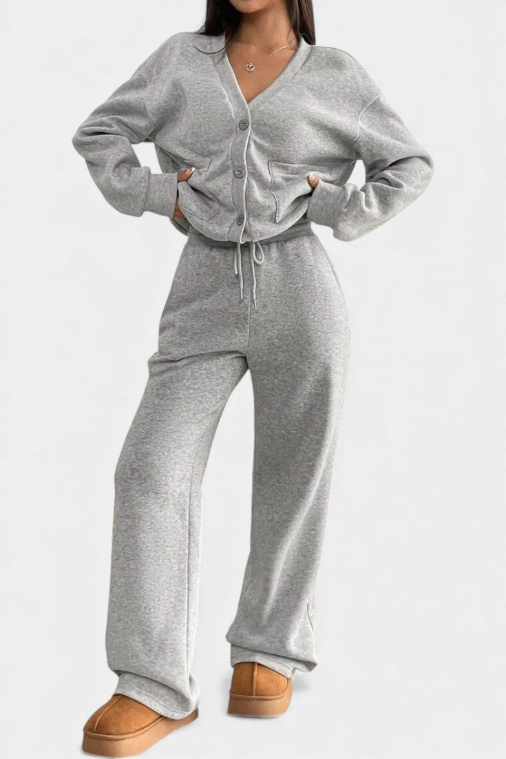 Vellina™ | Ensemble Cardigan & Pantalon