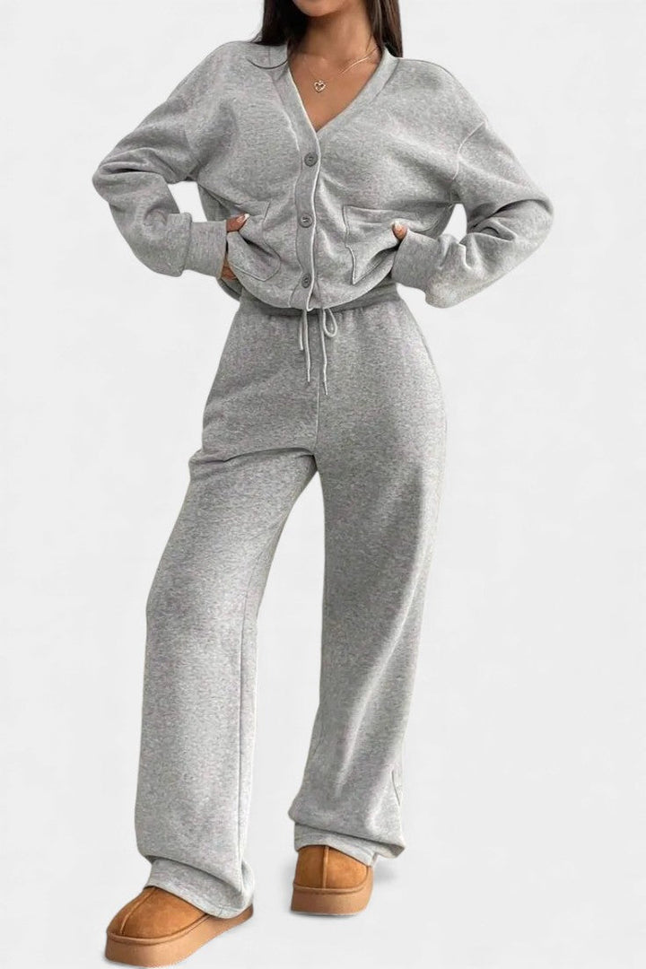 Vellina™ | Ensemble Cardigan & Pantalon