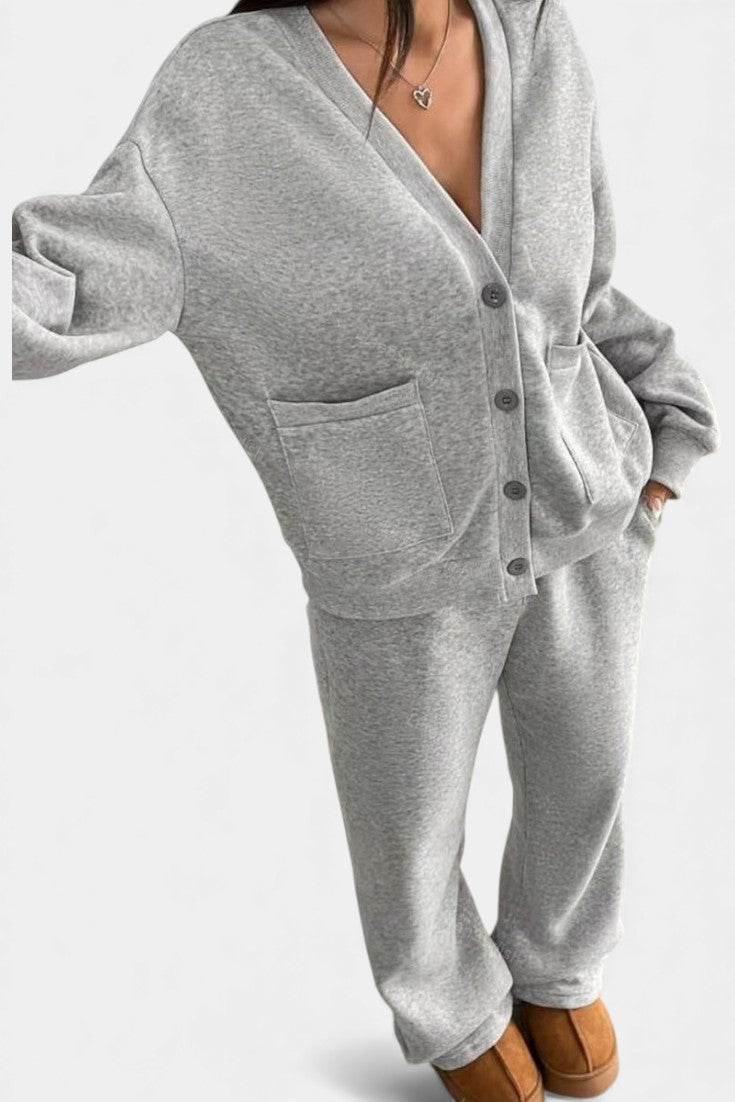 Vellina™ | Ensemble Cardigan & Pantalon