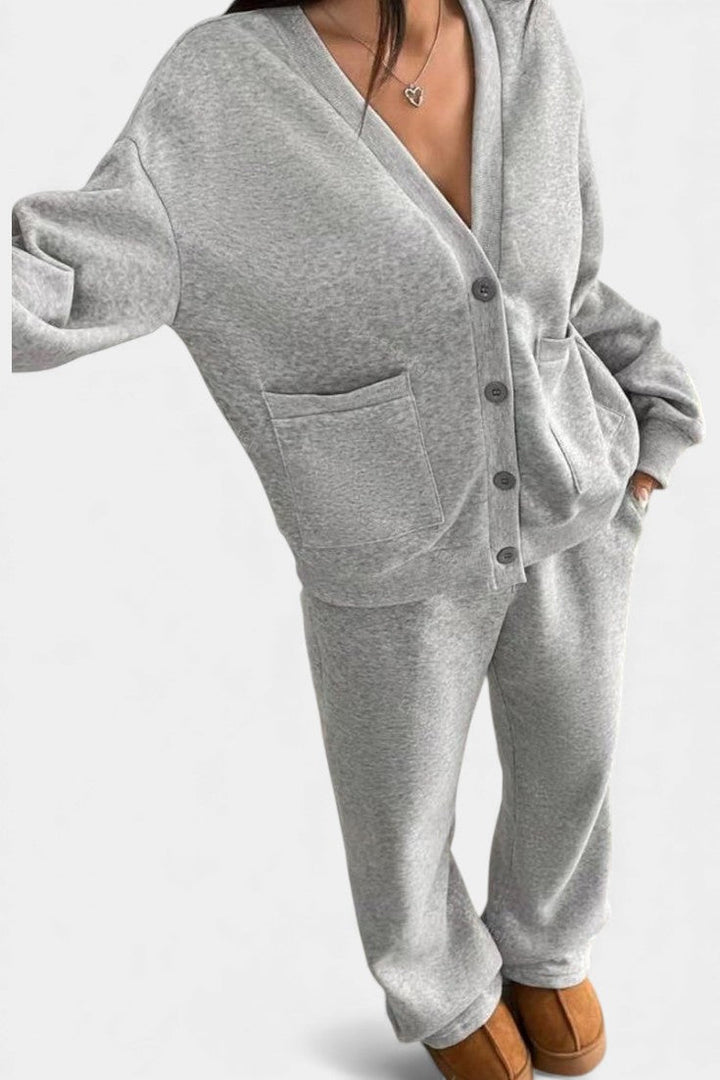 Vellina™ | Ensemble Cardigan & Pantalon