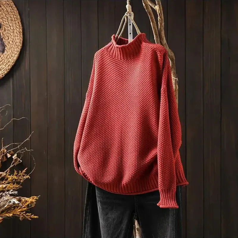CELINA | Pull en Maille Texturée Douce