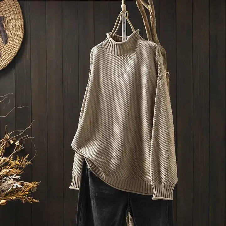 CELINA | Pull en Maille Texturée Douce