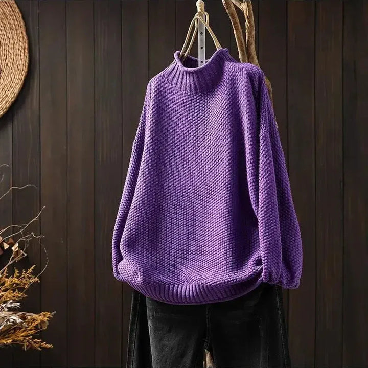 CELINA | Pull en Maille Texturée Douce