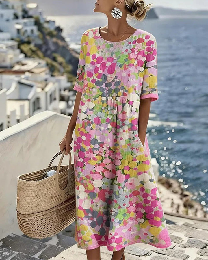 Mihaela - Floral Midi Dress
