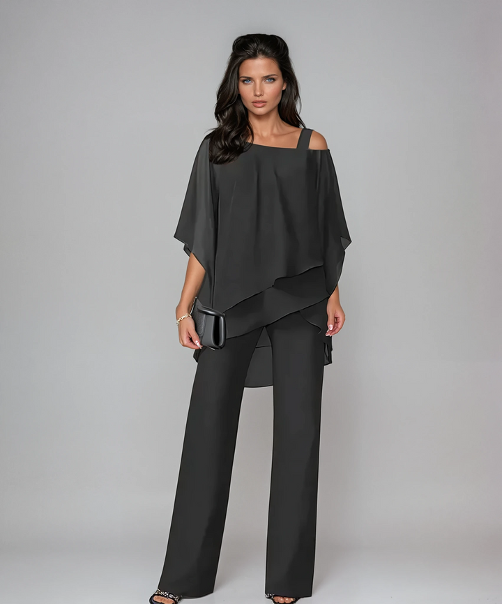 Mariella™ Ensemble Superposé en Deux Pièces | Ensemble Élégant Décontracté