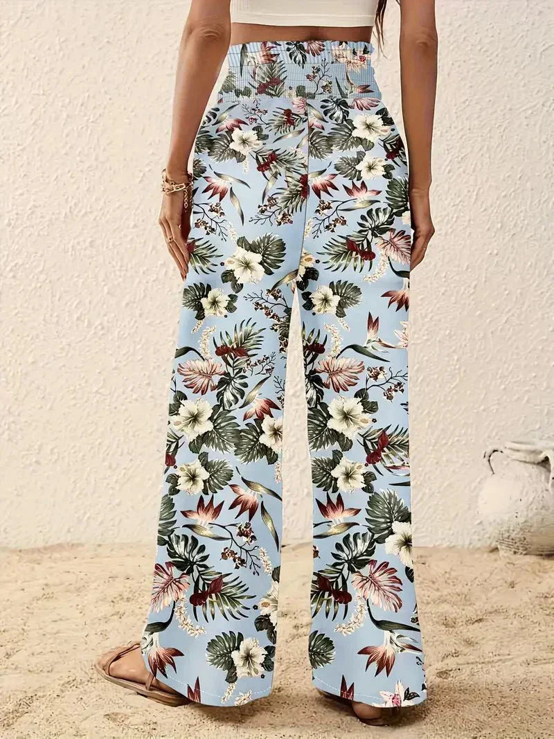 Pantalons Floral Imprimé Élégants Alexa™