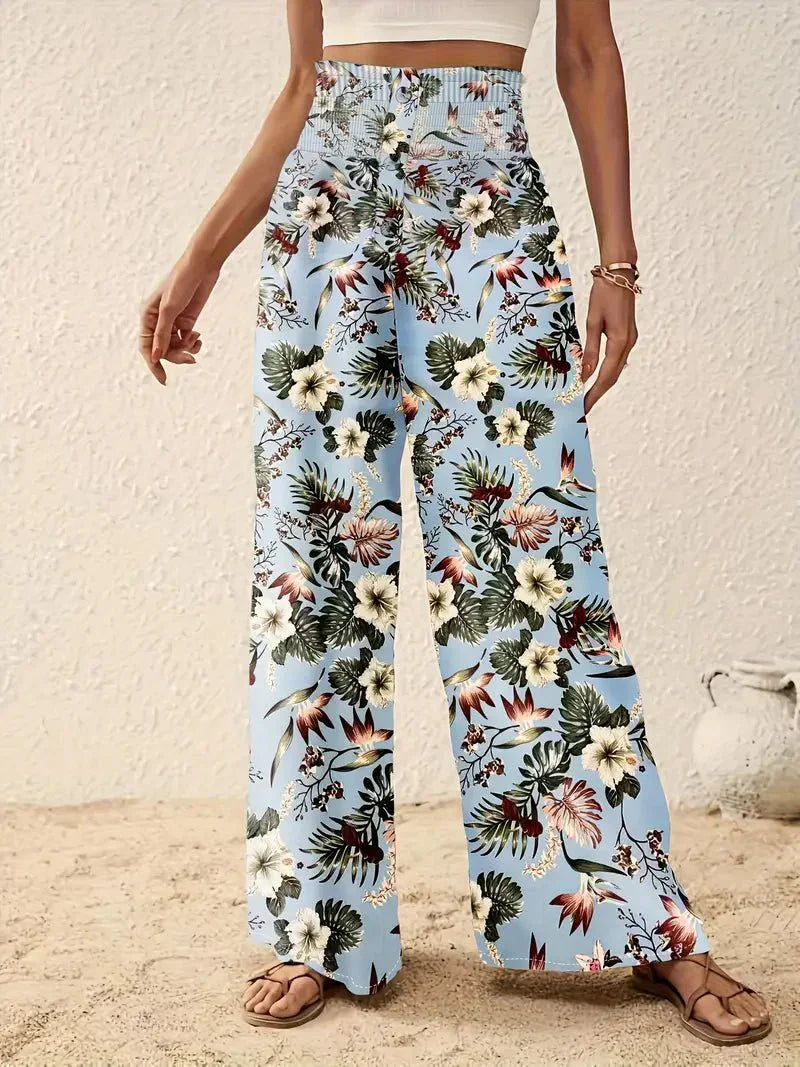 Pantalons Floral Imprimé Élégants Alexa™