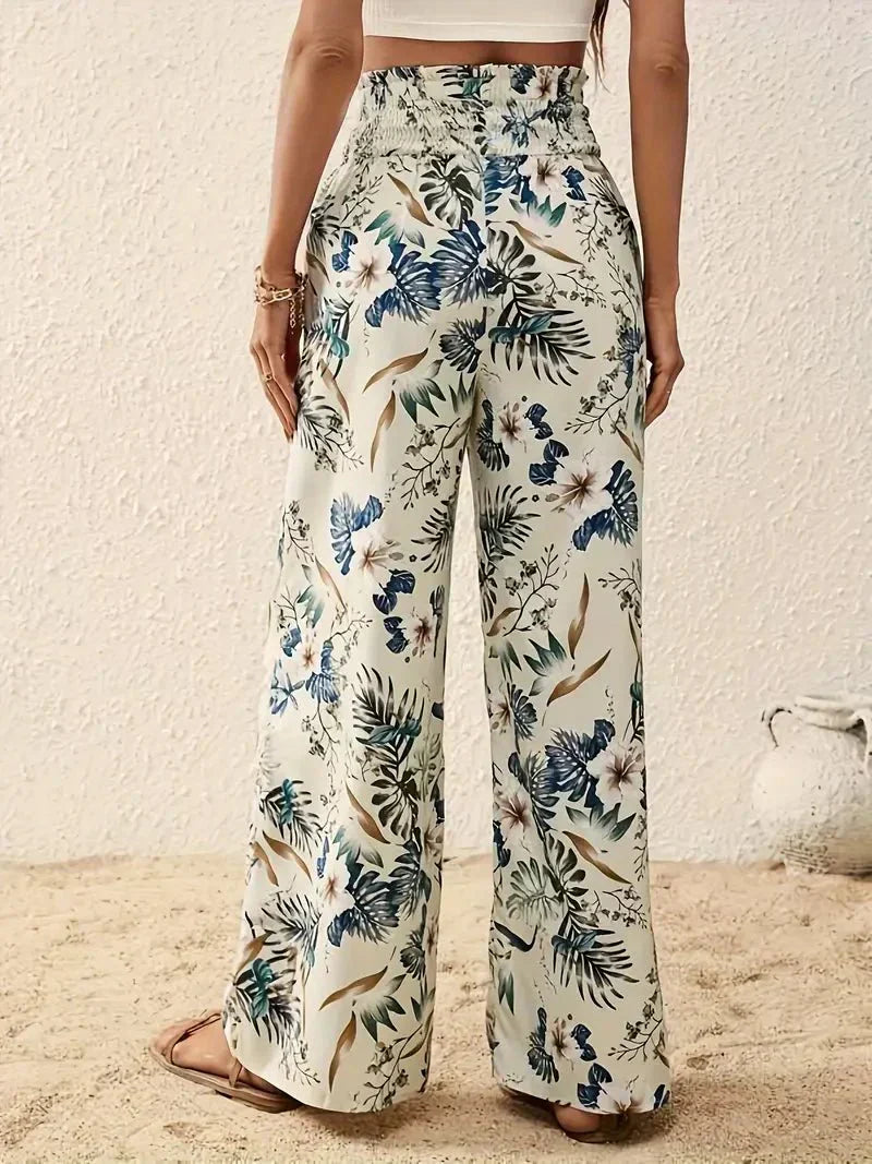 Pantalons Floral Imprimé Élégants Alexa™
