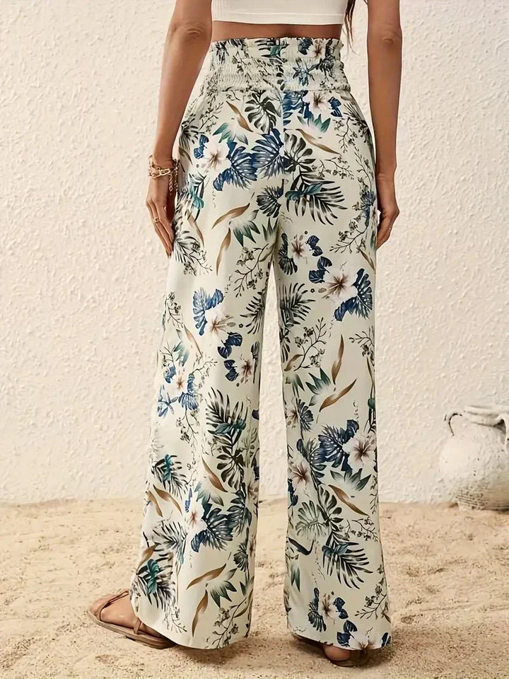 Pantalons Floral Imprimé Élégants Alexa™
