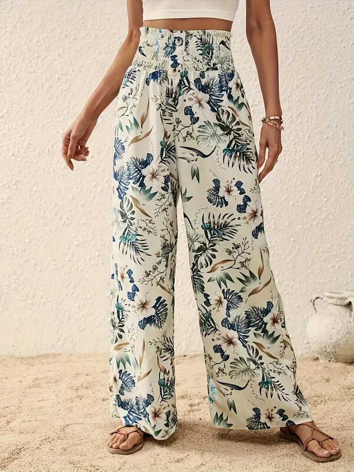 Pantalons Floral Imprimé Élégants Alexa™