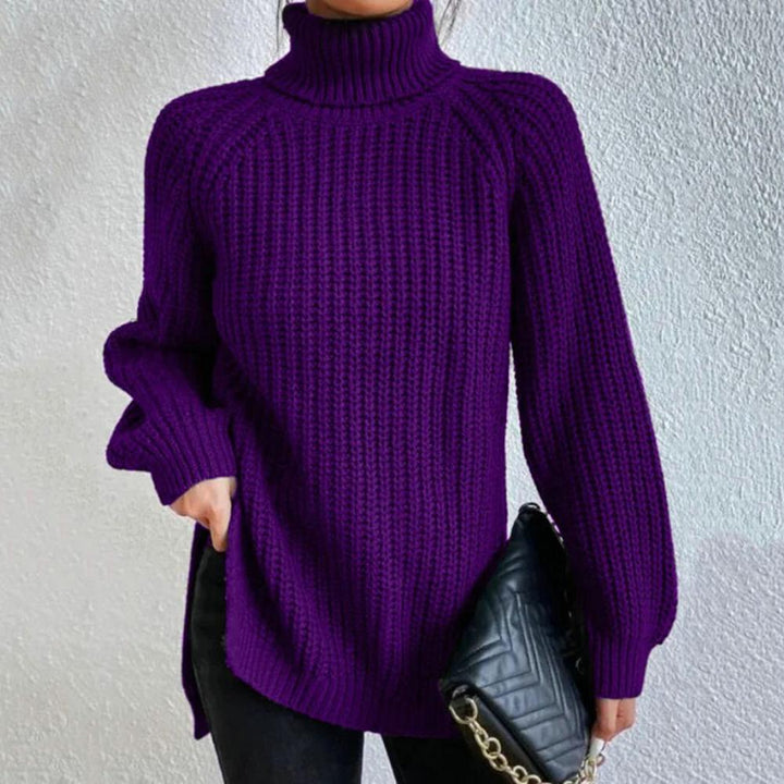 Averine™ | Pull Élégant à Col Roulé