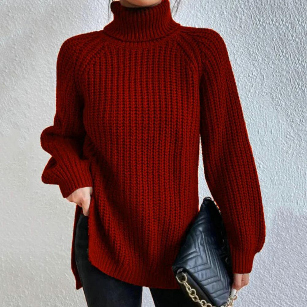 Averine™ | Pull Élégant à Col Roulé