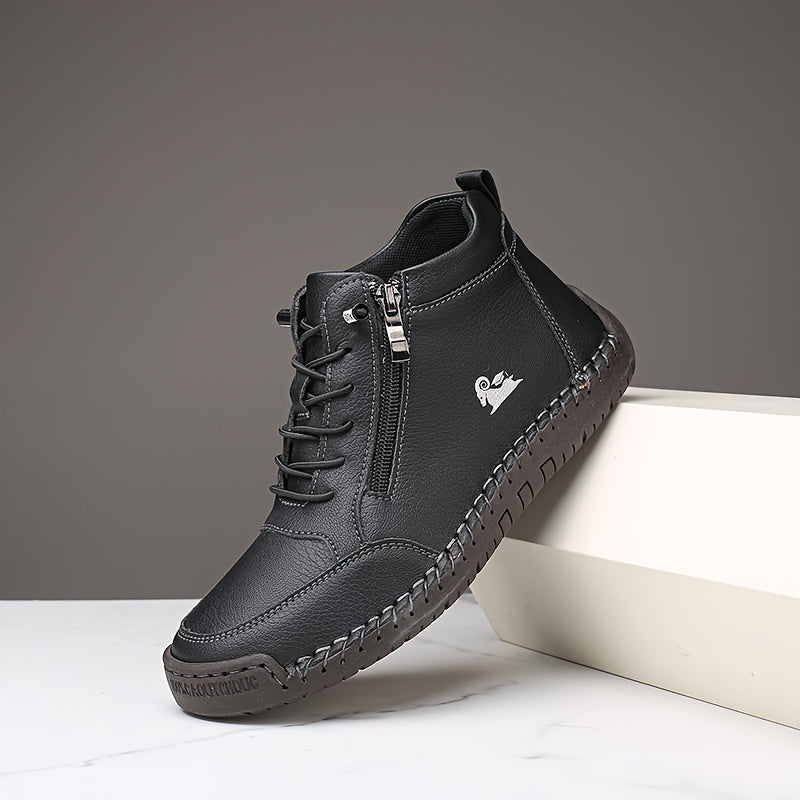 Mirelle comfort zip trainers in Black