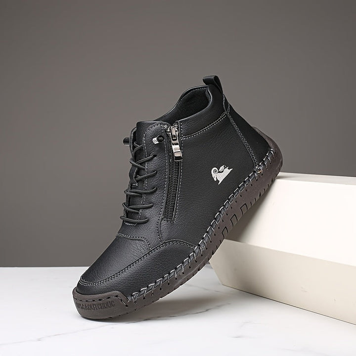 Mirelle comfort zip trainers in Black
