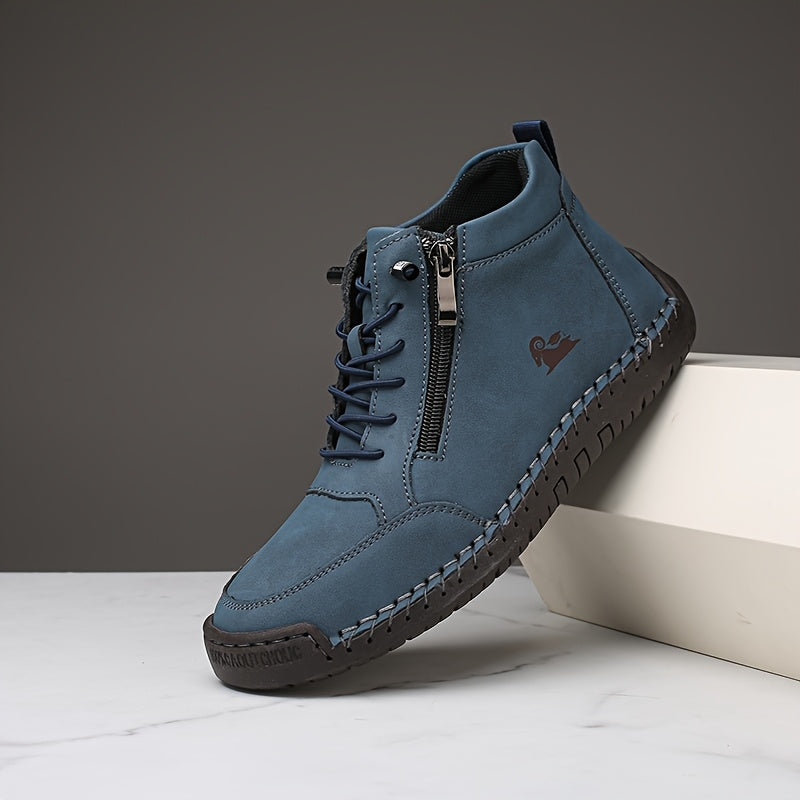 Mirelle comfort zip trainers in Blue