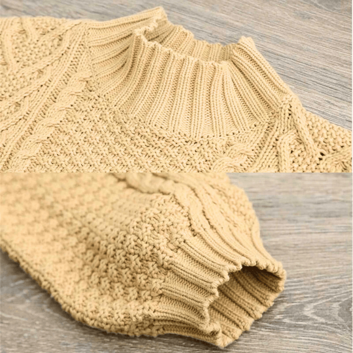 MADELEINE™ | Pull Tricoté à Mailles Torsadées