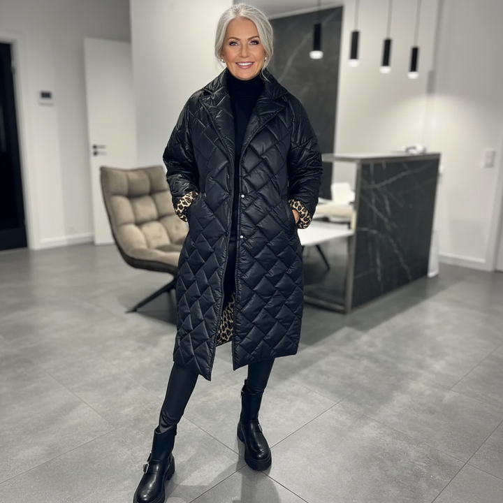 LIVARA™ | Manteau Matelassé Confortable & Élégant