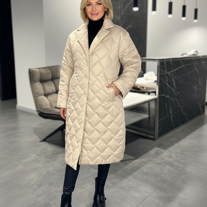 LIVARA™ | Manteau Matelassé Confortable & Élégant
