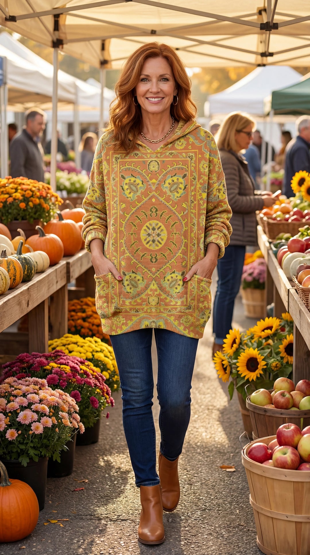 Aimee - Cozy Hooded Knit Sweater