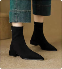 Palelle | Ladies Pointed-Toe Ankle Boots