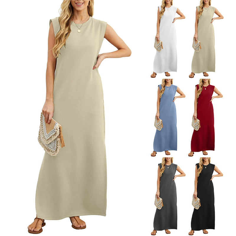 JANNY | Robe fendue pour femme