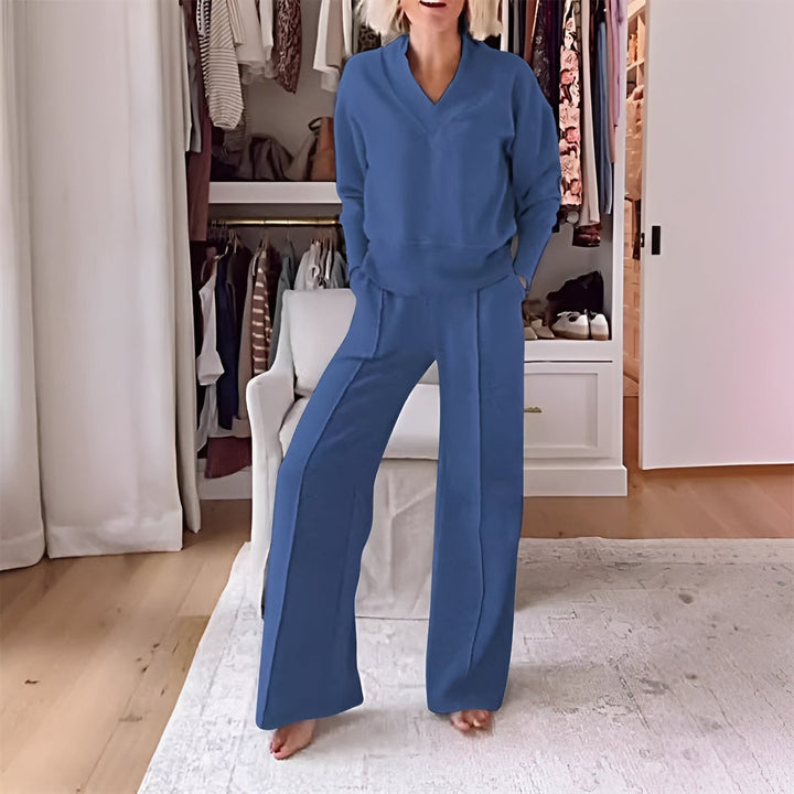 ALLIA – Ensemble Détente à Pantalon Large