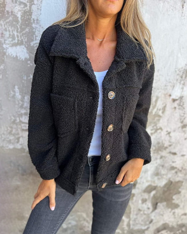 Alisette | Cosy Buttoned Jacket