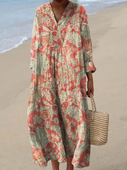Elin | Robe Florale Vintage