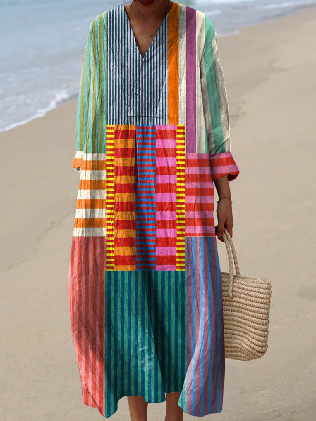 Lobke | Robe de Couleur Vintage