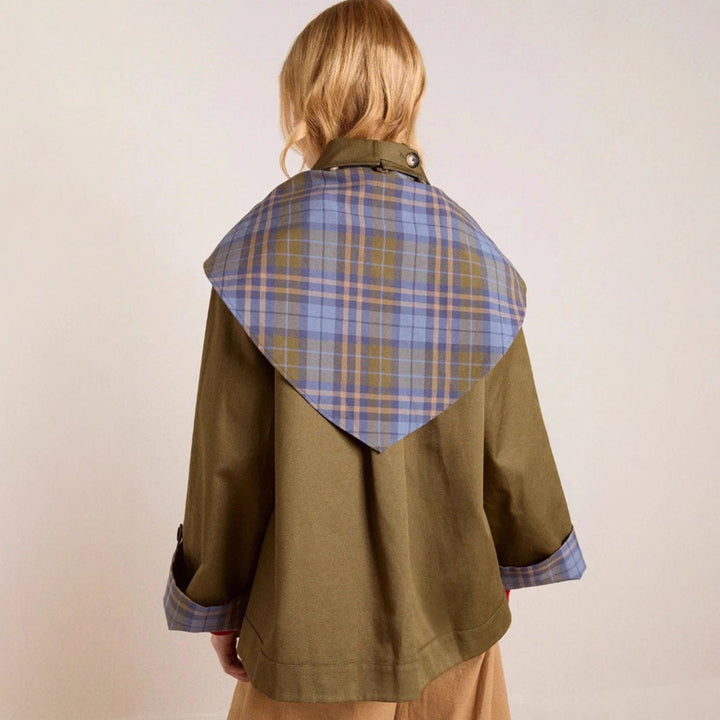 Lorna oversized double-breasted utility coat