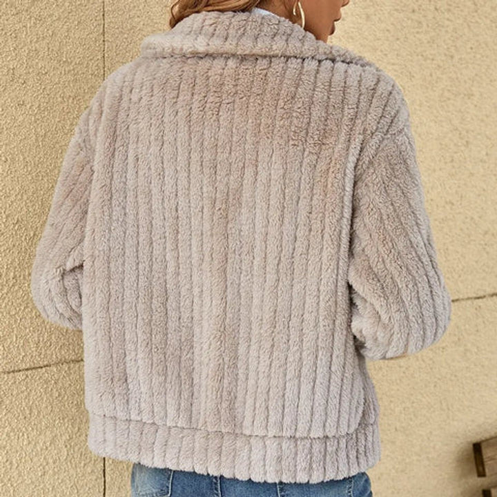 Roberta cosy zip-up jacket